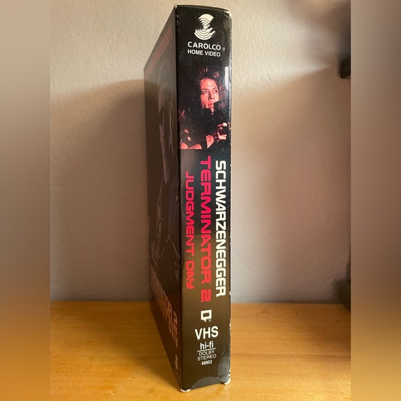 📼 Vintage Terminator 2 Judgement Day 1991 Arnold Schwarzenegger Edward Furlong - Picture 4 of 6